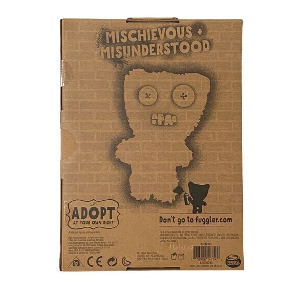 Fuggler: Funny Ugly Monster - Gap Tooth McGoo - 9” Plush - Picture 4 of 4